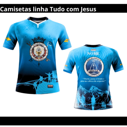 Camisetas linha Tudo com Jesus