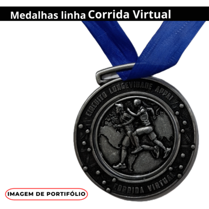 Medalhas Linha Corrida Virtual