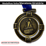 Medalhas Linha Maratona Giratória