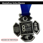 Medalhas Linha Oeste