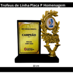 Troféus Linha Placa P Homenagem