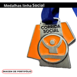 Medalhas Linha Social